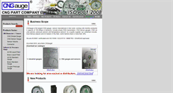 Desktop Screenshot of cngauge.com